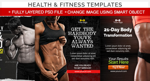 Health & Fitness Template Collection