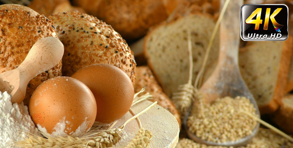 Bread Wheat Egg and Flour Concept 6 alt