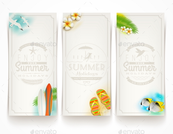 Travel and Vacation Banners - Travel Conceptual