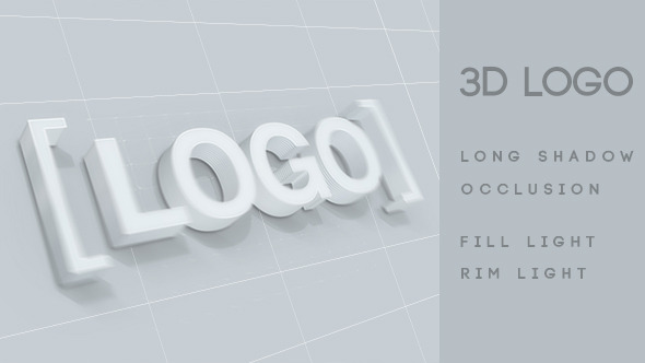 Logo Text 3D - VideoHive 12061476