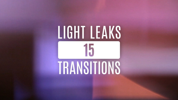 15 Light Leaks Transitions