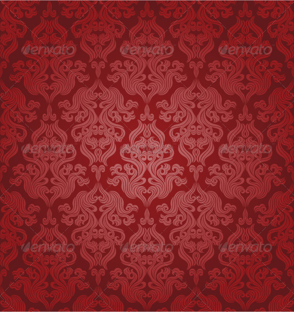 Seamless floral pattern - Patterns Decorative
