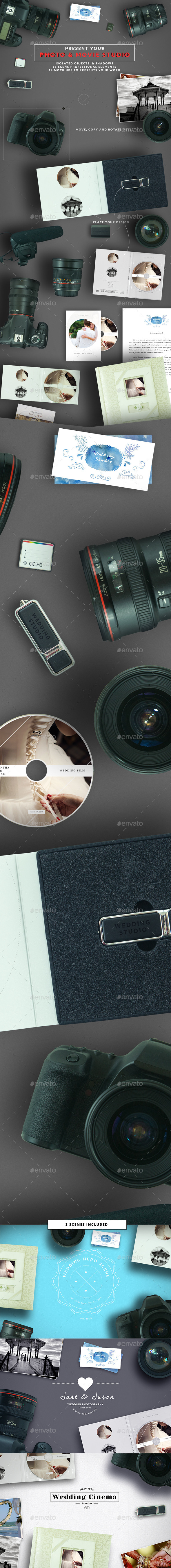 DSLR Photo / Video Mock Up Creator - Hero Images Graphics
