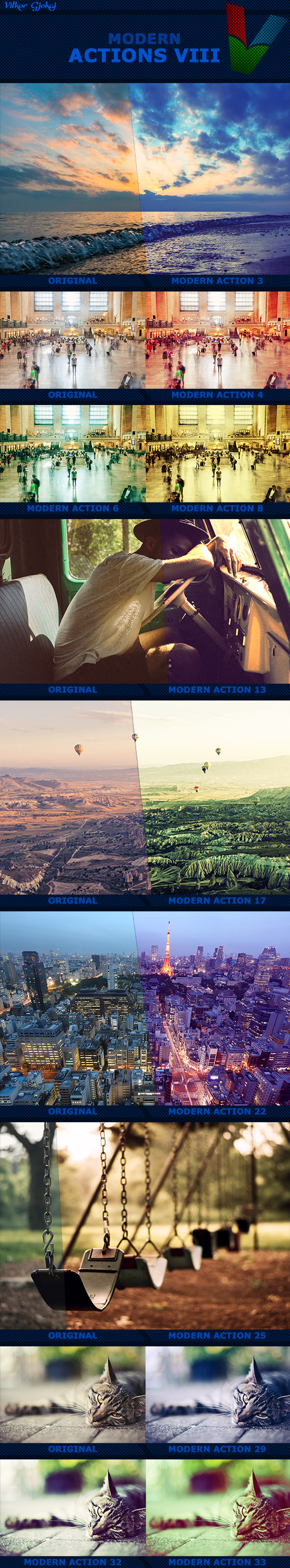 40 Modern Actions VIII - Photo Effects Actions