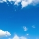 Clouds Moving In The Blue Sky. - VideoHive Item for Sale