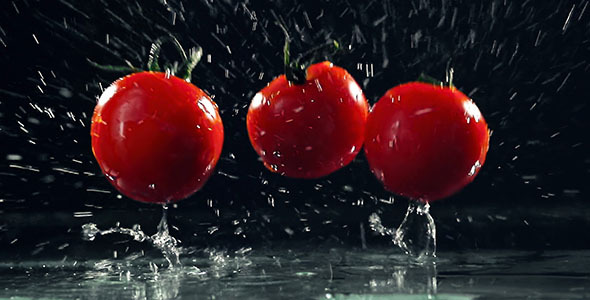 Tomato Splash, Stock Footage | VideoHive