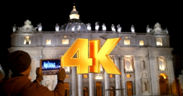Taking Pictures Of Night St Peters Basilica Taking Pictures Of Night St Peters Basilica