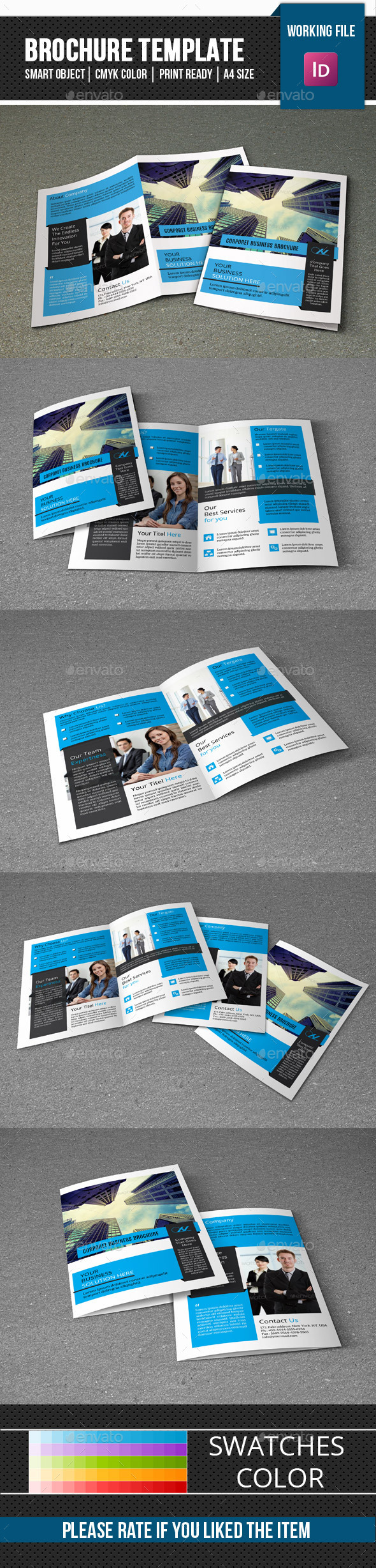 Business Brochure Template-v278 - Corporate Brochures