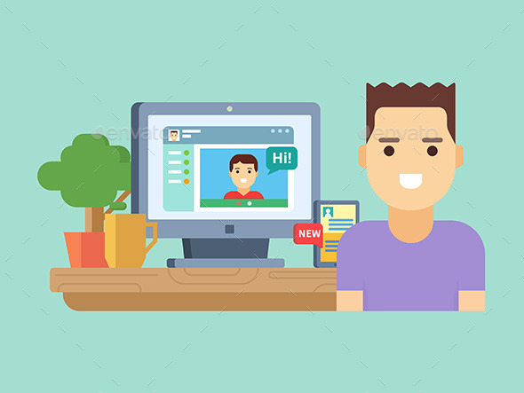 Online Social Communication - Computers Technology