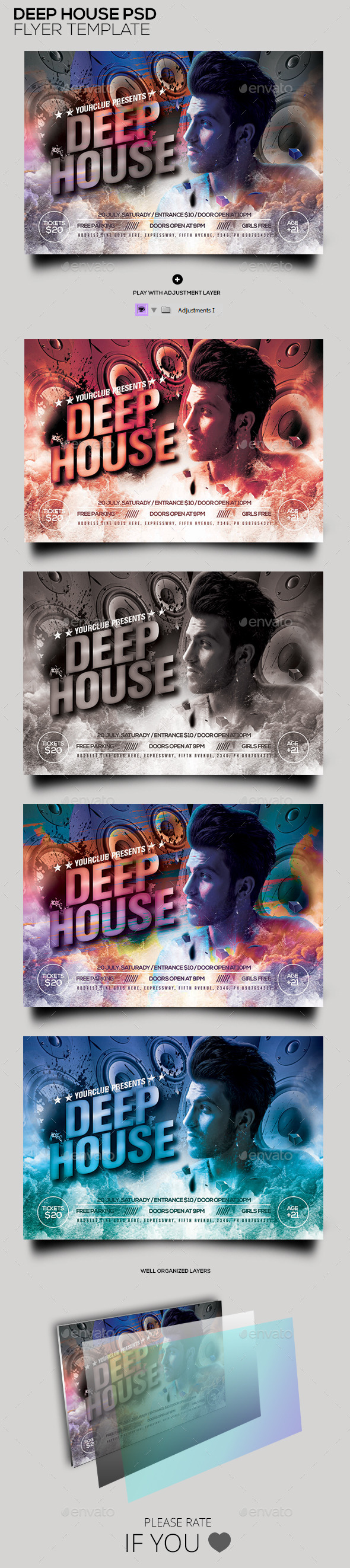 Guest Dj Party Flyer - Clubs & Parties Events