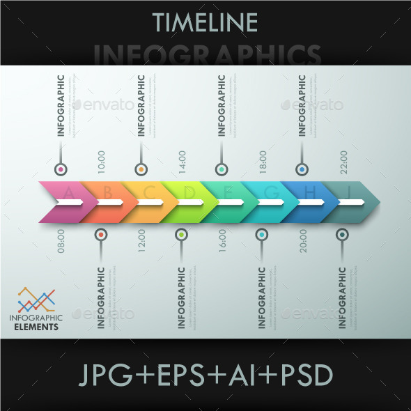 Modern Infographic Process Template - Infographics