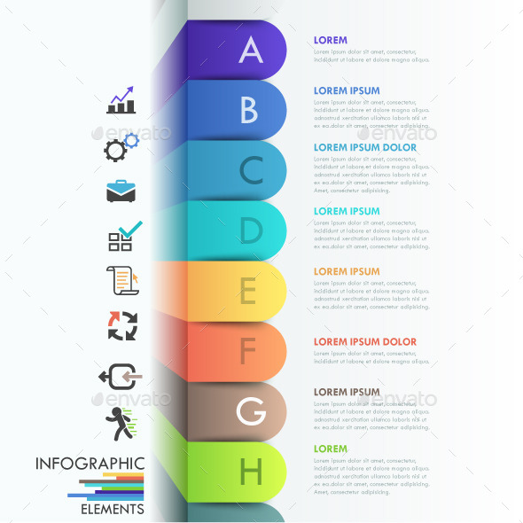 Modern Infographics Paper Template - Infographics