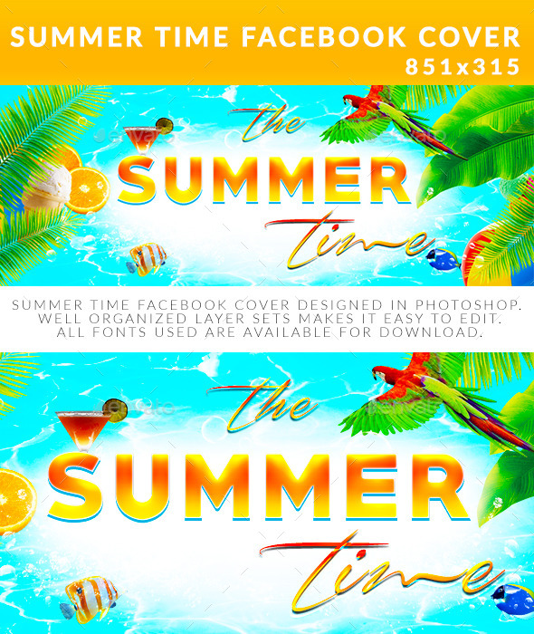 Summer Time Facebook Cover - Facebook Timeline Covers Social Media