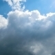 Clouds Moving In The Blue Sky. - VideoHive Item for Sale