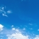 Clouds Moving In The Blue Sky. - VideoHive Item for Sale