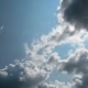 Clouds Moving In The Blue Sky. - VideoHive Item for Sale