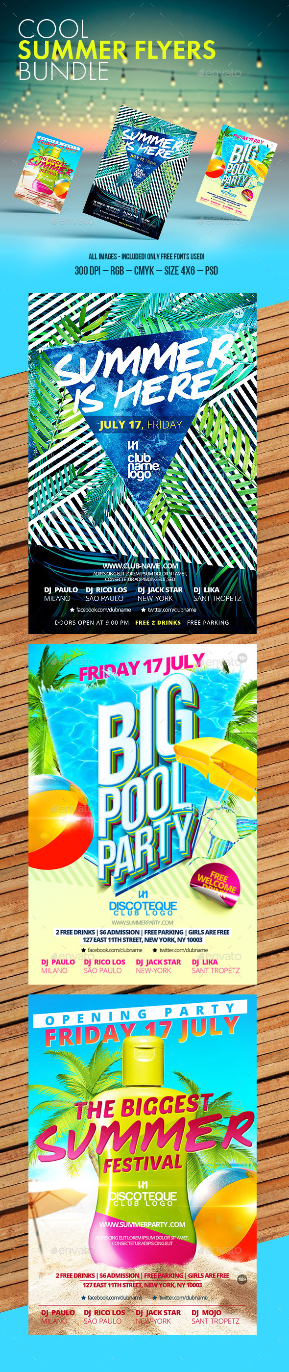 Summer - Clubs & Parties Events