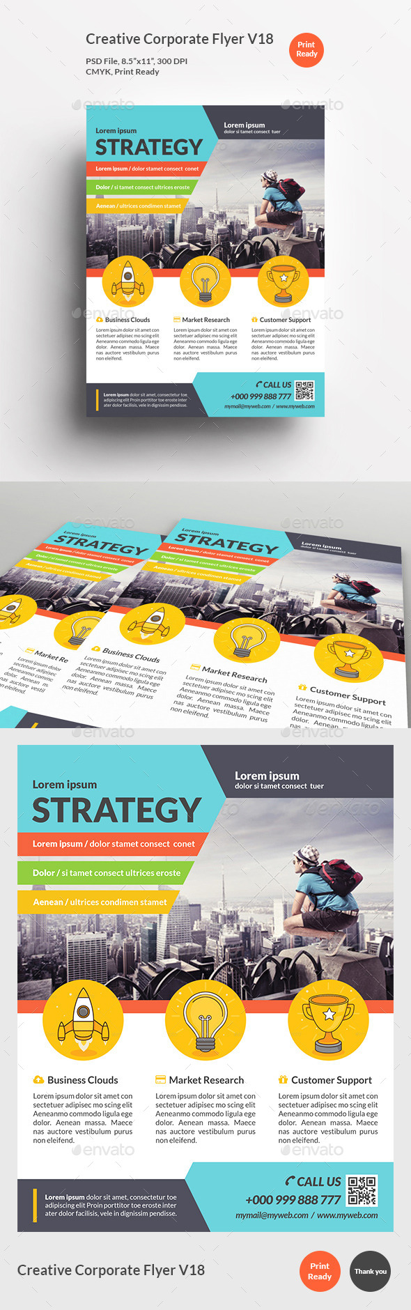 Creative Corporate Flyer V18 - Corporate Flyers