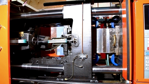 Plastic Press Molding Machine Work - Details Ready