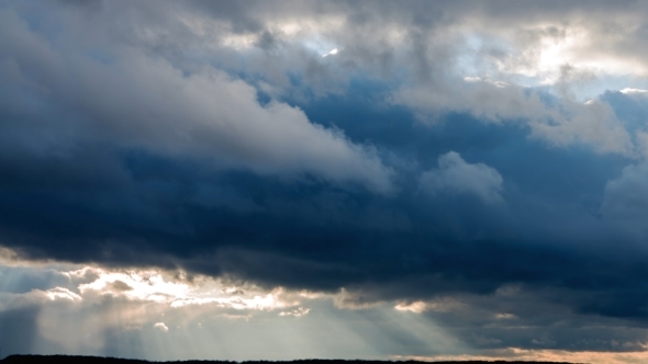 Dramatic Cloudscape Area For Background alt