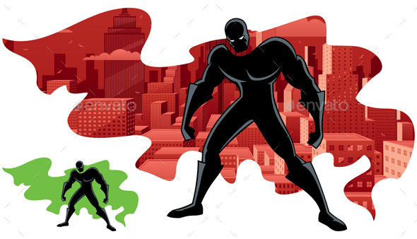 Abstract Superhero 2 - Miscellaneous Characters