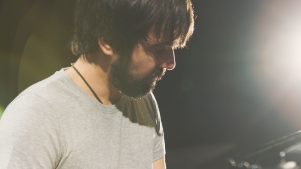 Pianist Emotionally Sings And Plays The Piano In a alt