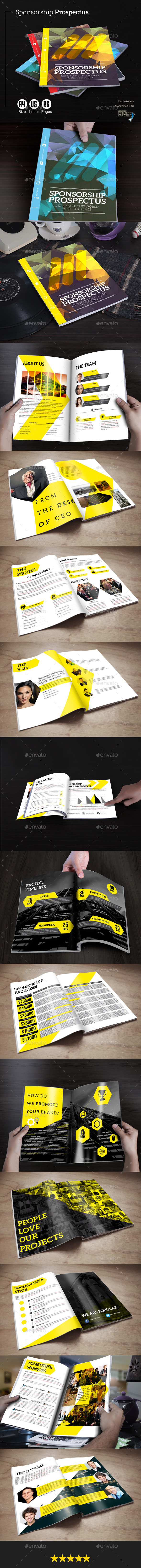 Sponsorship Prospectus - Proposals & Invoices Stationery