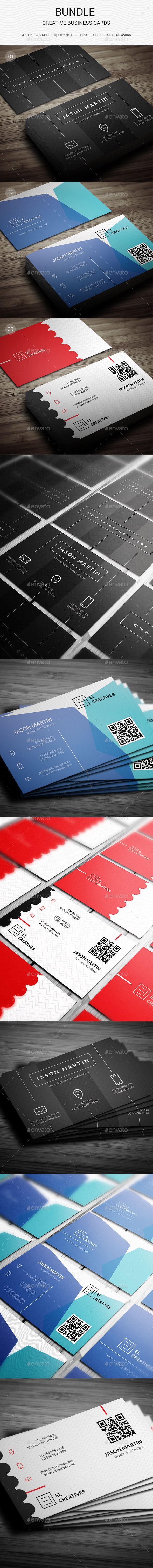 Bundle - Creative Business Cards - 136 - Creative Business Cards