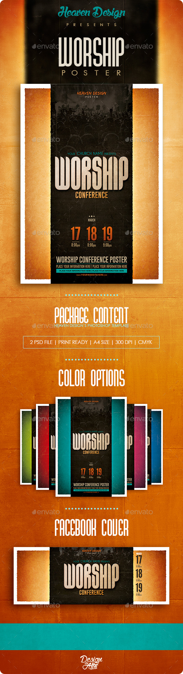 Worship Conference | Poster - Events Flyers