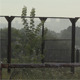 Abandoned Tennis Courts in the Rain - VideoHive Item for Sale