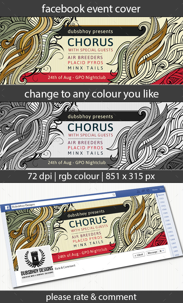 Facebook Event Cover - Facebook Timeline Covers Social Media