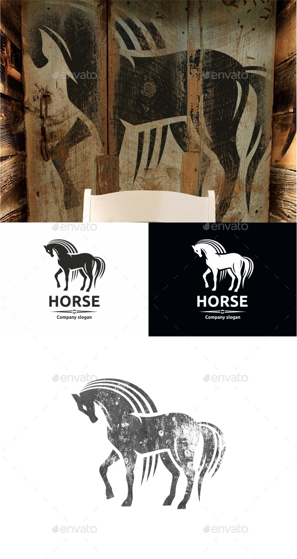 Horse Logo Template - Animals Logo Templates