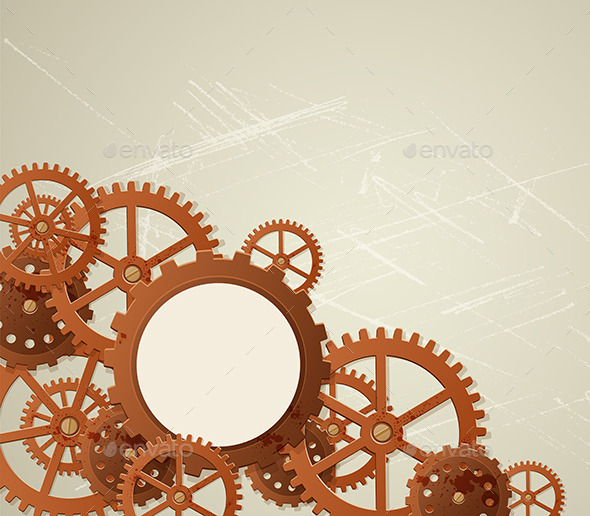 Vector Industrial Background - Industries Business