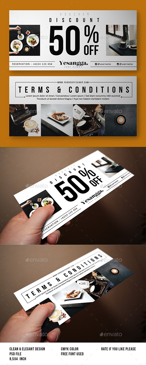 Restaurant Voucher - Loyalty Cards Cards & Invites