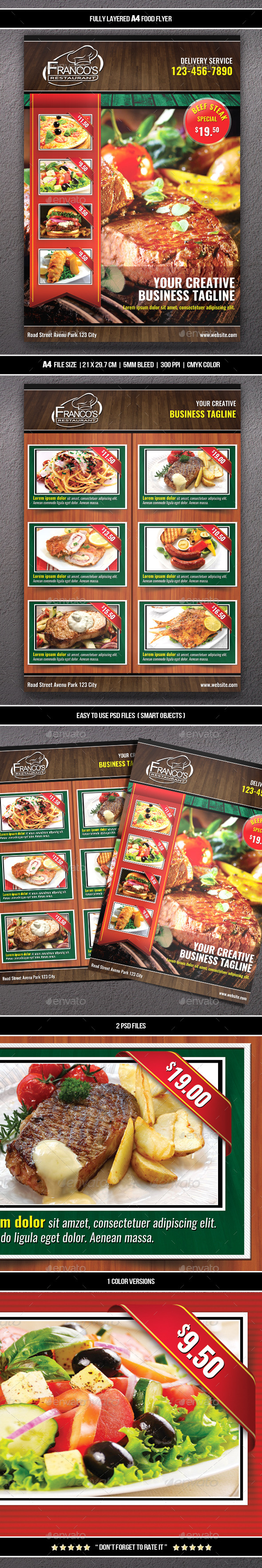 Food Flyer 7 (A4)