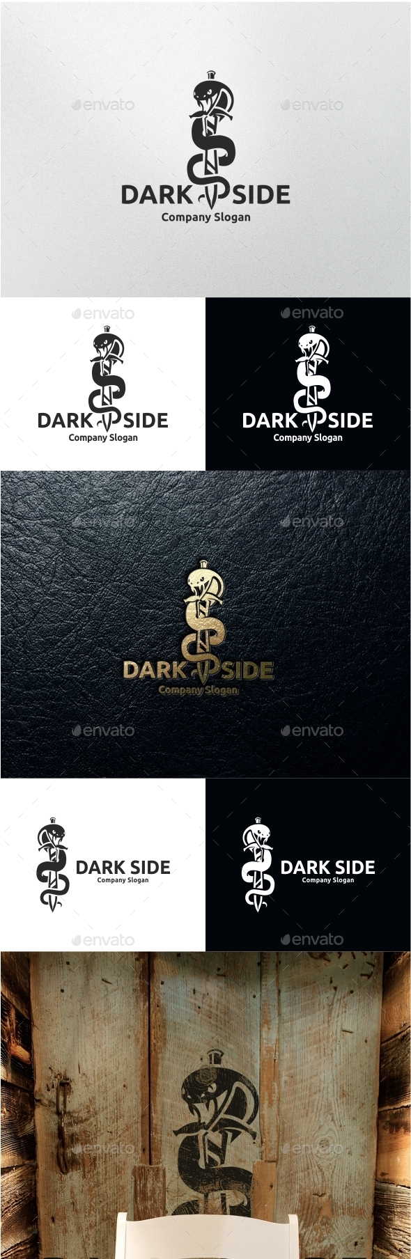 Dark Side - Animals Logo Templates