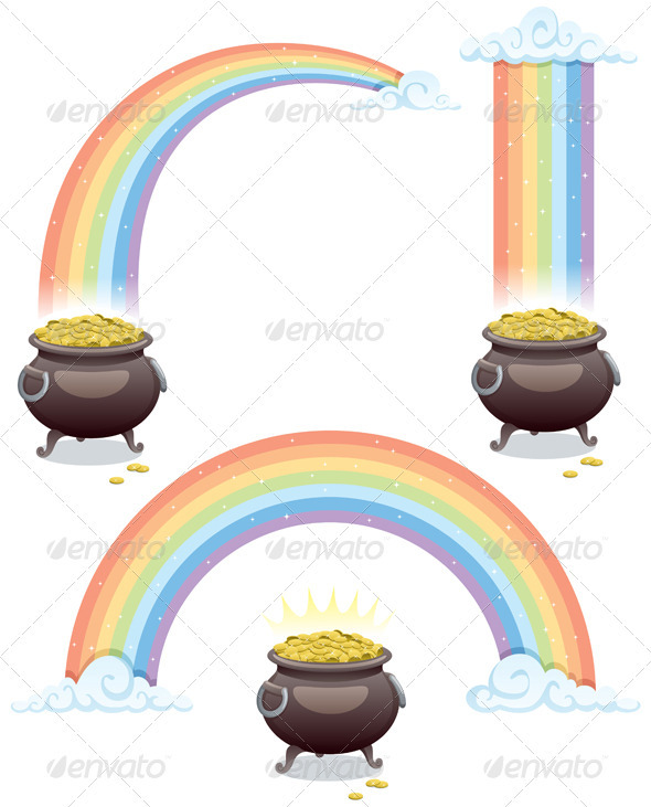 Pot & Rainbow - Seasons/Holidays Conceptual