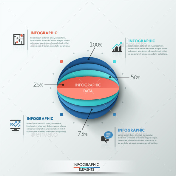 Modern Infographic Options Template - Infographics