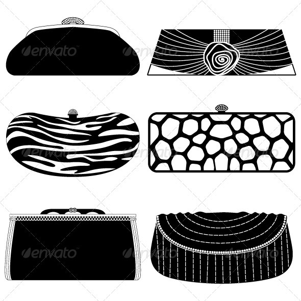 Handbag Purse Design for Woman Female - Man-made Objects Objects