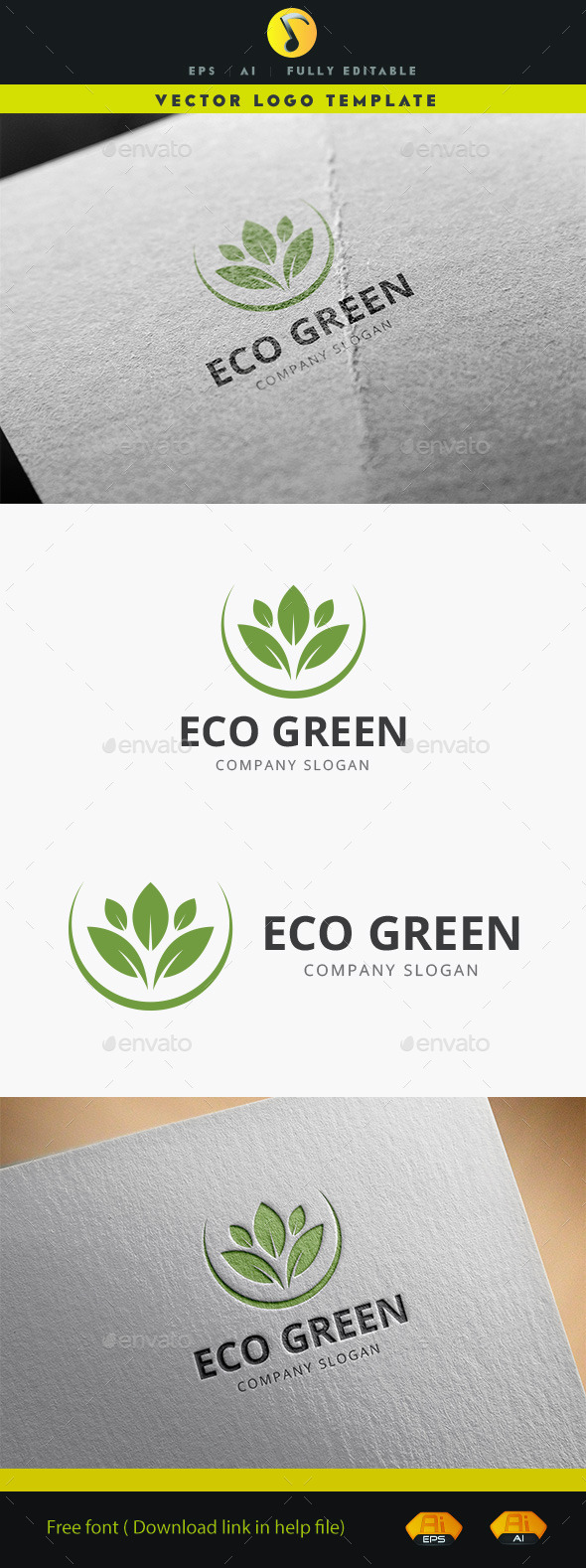 Eco Green - Nature Logo Templates