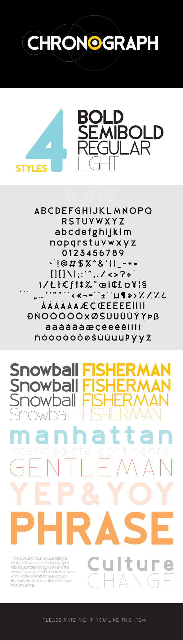 Chronograph - Sans-Serif Fonts