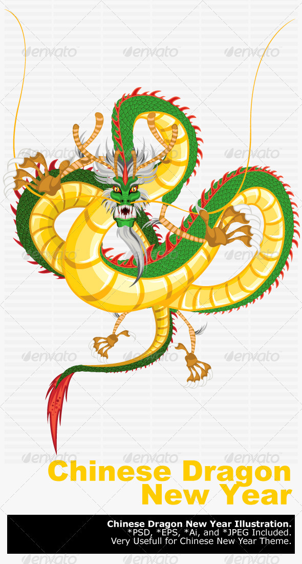 Chinese Dragon New Year - New Year Seasons/Holidays
