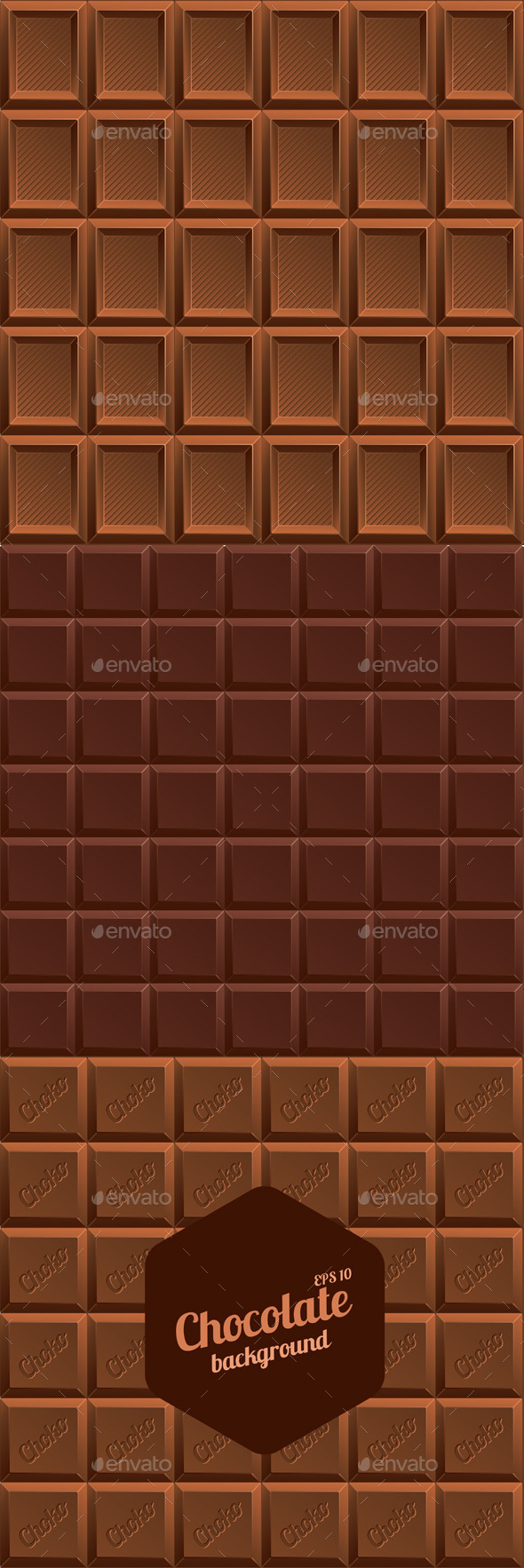 Chocolate Background - Backgrounds Decorative