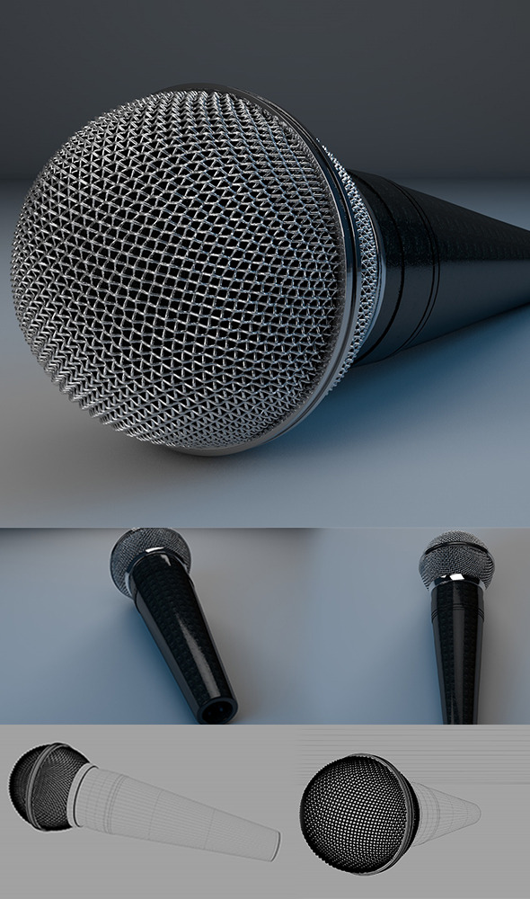 Microphone - 3Docean 9631234
