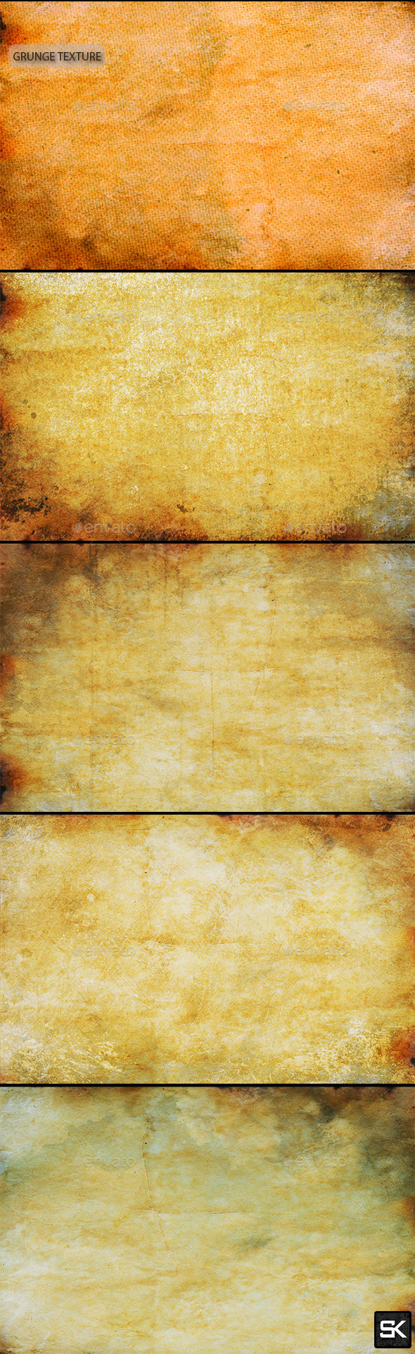 Grungy Textures - Industrial / Grunge Textures