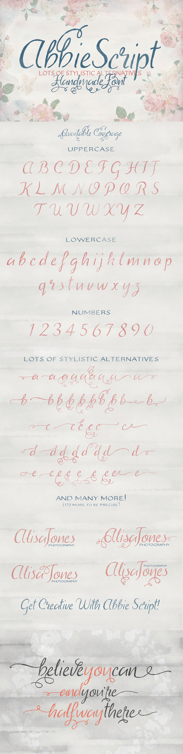 Abbie Script Pro - Script Fonts