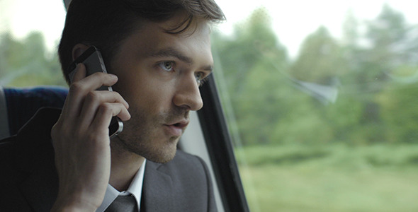 Business Conversation On Phone alt