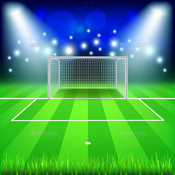 Soccer Goal Background by andegro4ka | GraphicRiver