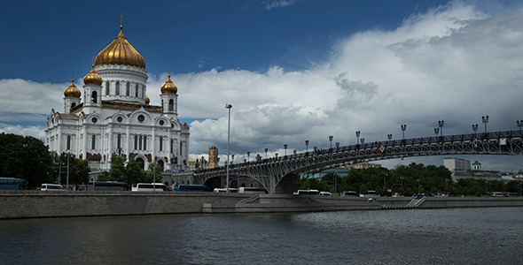 Moscow Russia City Center View