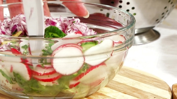 Preparing A Salad alt